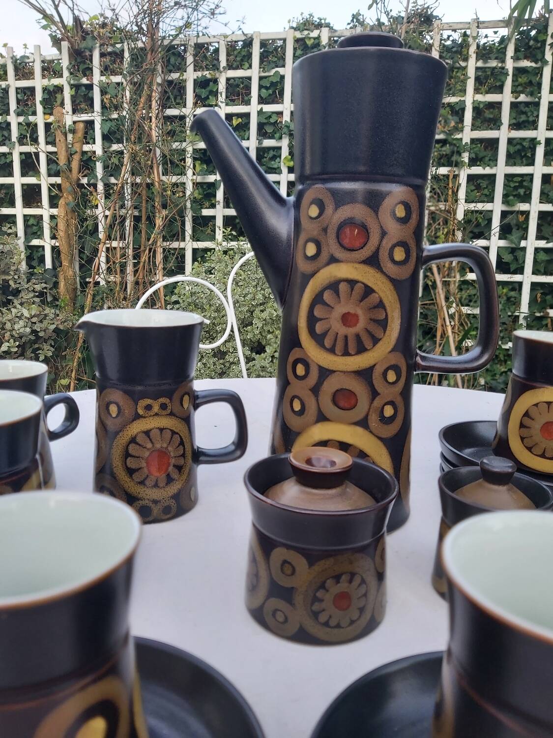 English coffee service DENBY