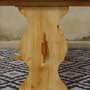 Table monastère en bois