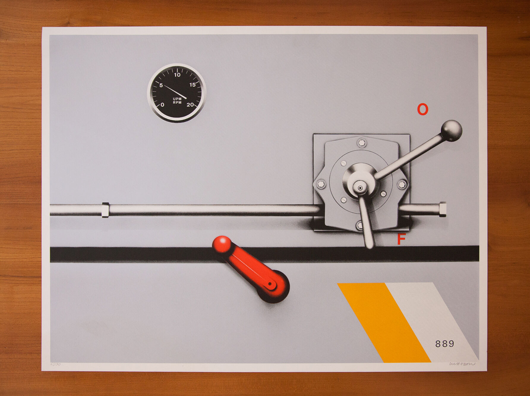 Peter Klasen - untitled - 1974