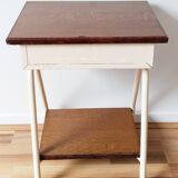 Bedside table, boarding school bedside table, night table
