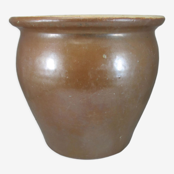 Cache pot marron