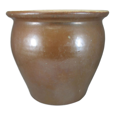 Cache pot marron