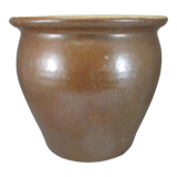 Cache pot marron