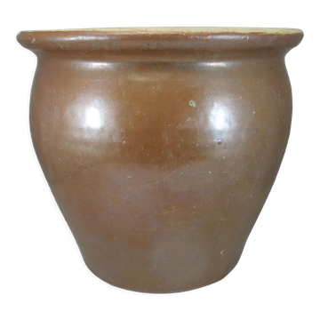 Cache pot marron