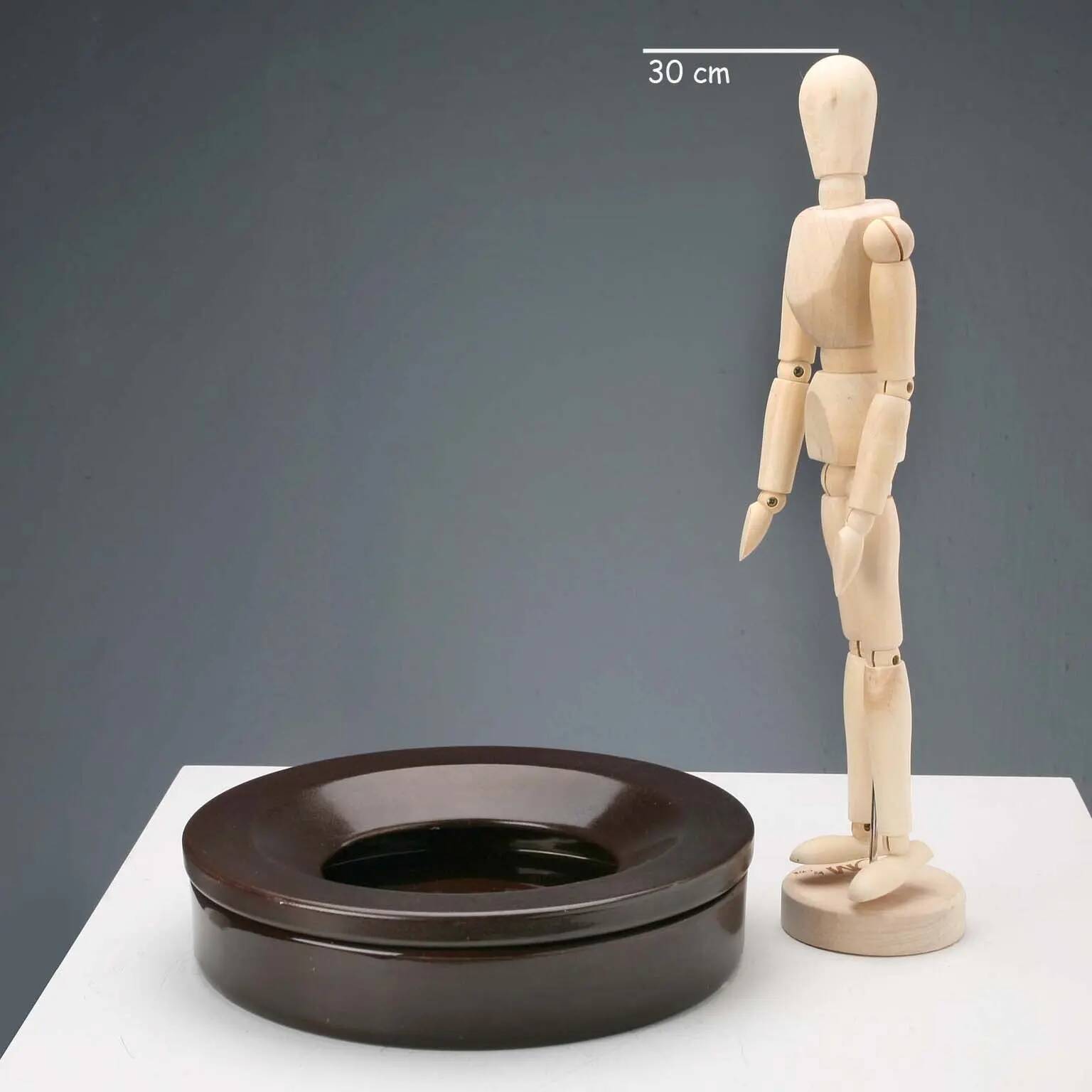 Barbados ashtray designed by Angelo Mangiarotti, vintage Italy 1960s.