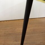 Large coffee table 1960s Rococo style with tapered legs.