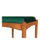 Ensemble de deux tabourets verts du 20ème siècle, années 1960