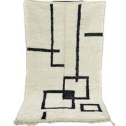 Handmade wool rug size 150 x 250 cm