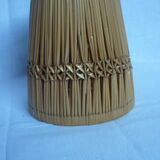 Braided straw pot