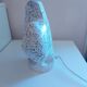Vintage 80's owl ceramic lamp