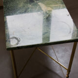 Green marble coffee table