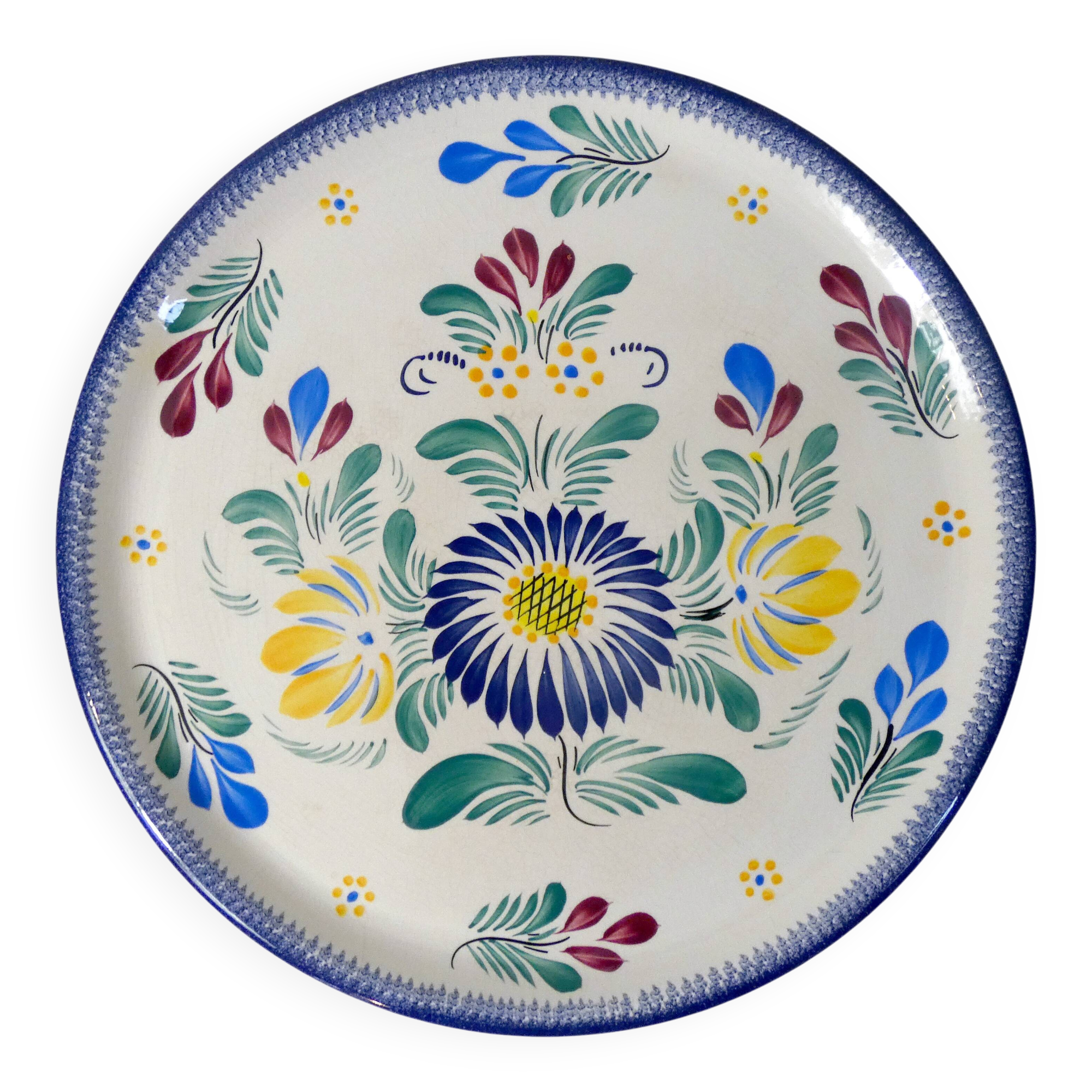 Quimper pie dish
