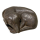 Sculpture chien couché