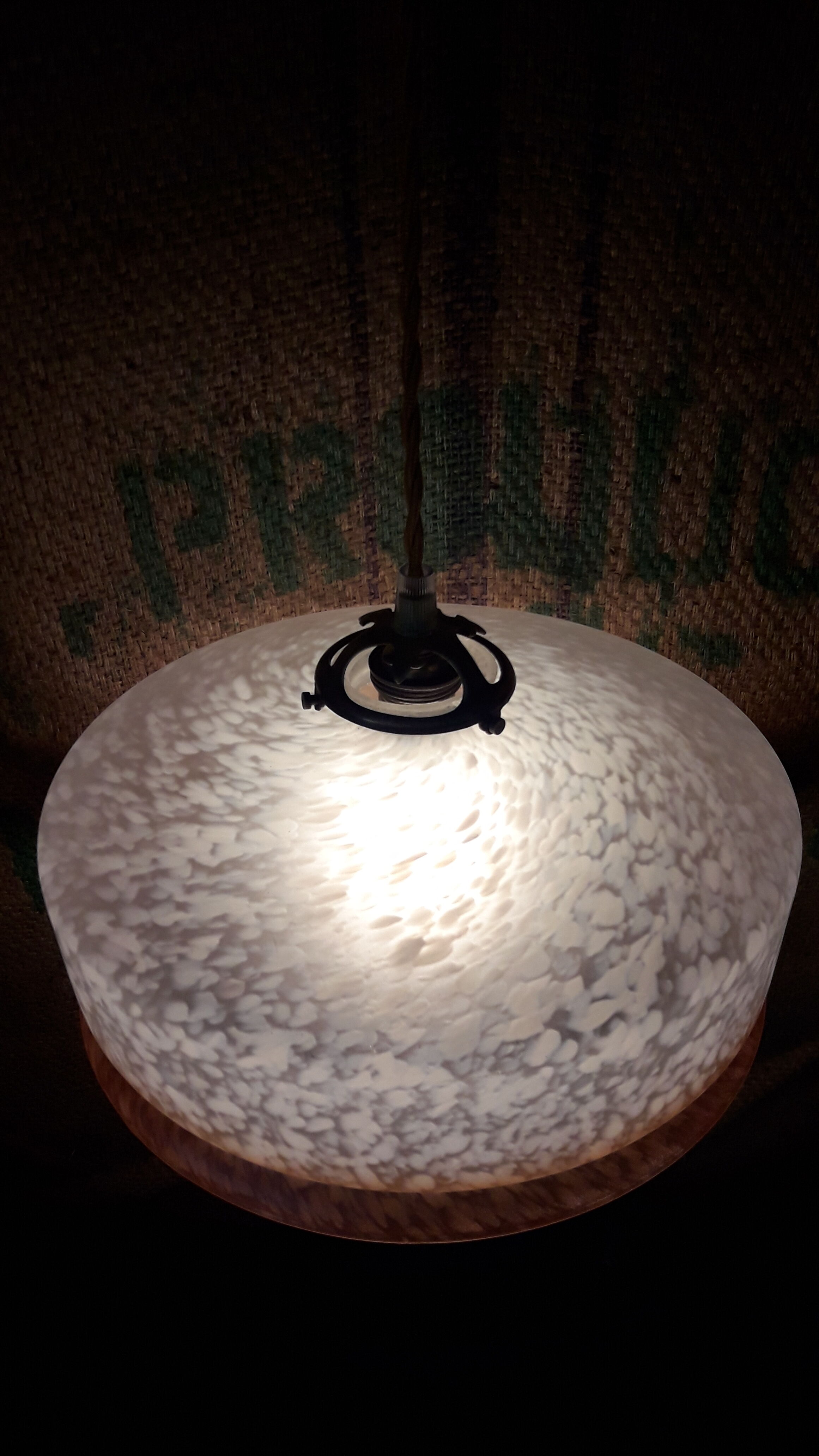 Suspension art déco