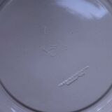 Assiette plate bwm&c modèle "pomona"  terre de fer