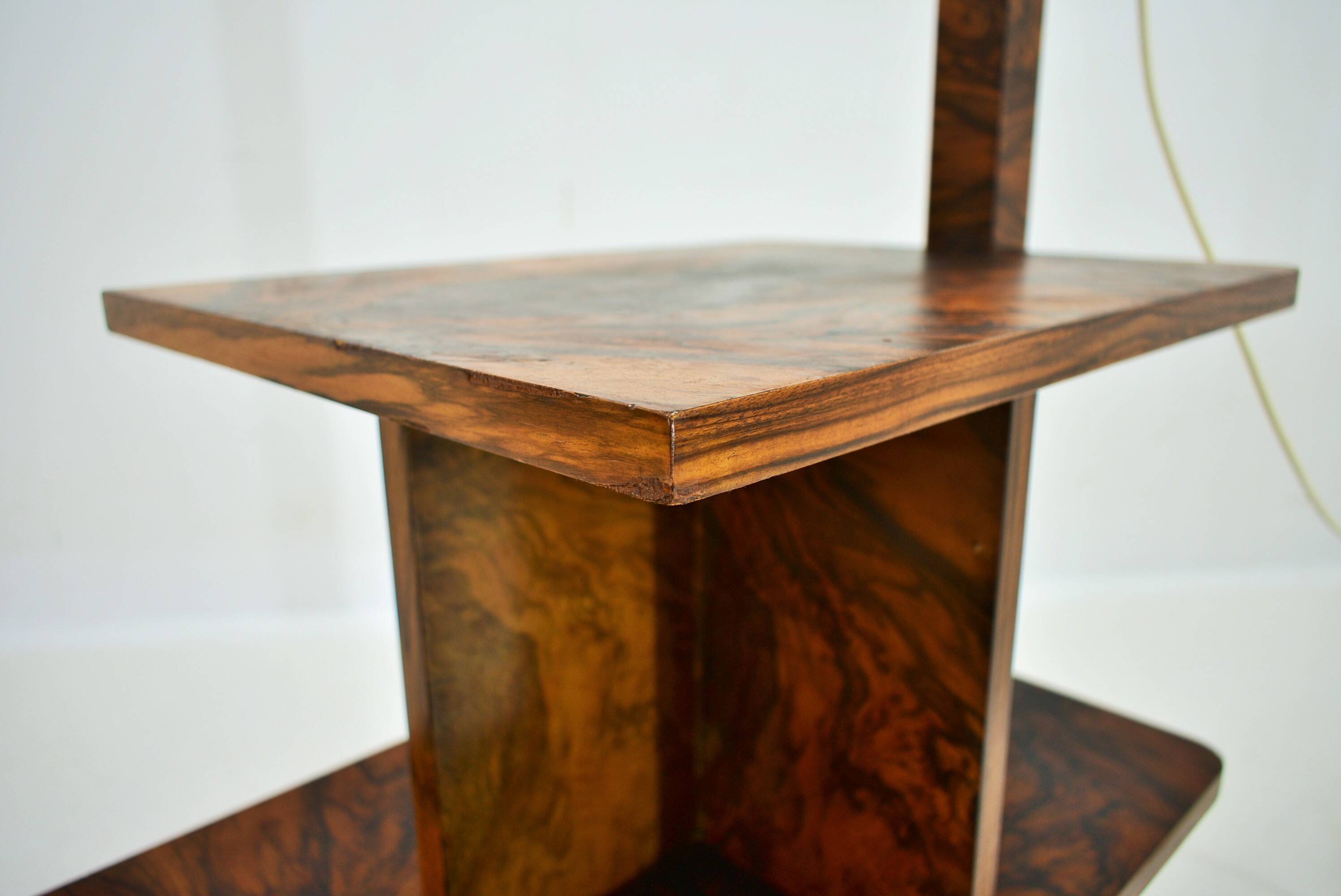 1930s Art Deco Floor Lamp, Czechoslovakia