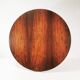 Round mid-century rosewood coffee table, Silkeborg, Denmark, 1960s.