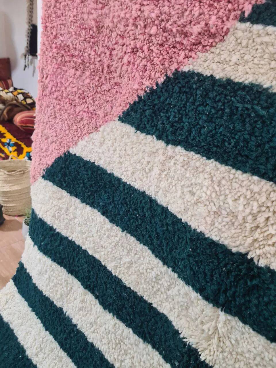 Handmade Berber artisan rug 3x2 m