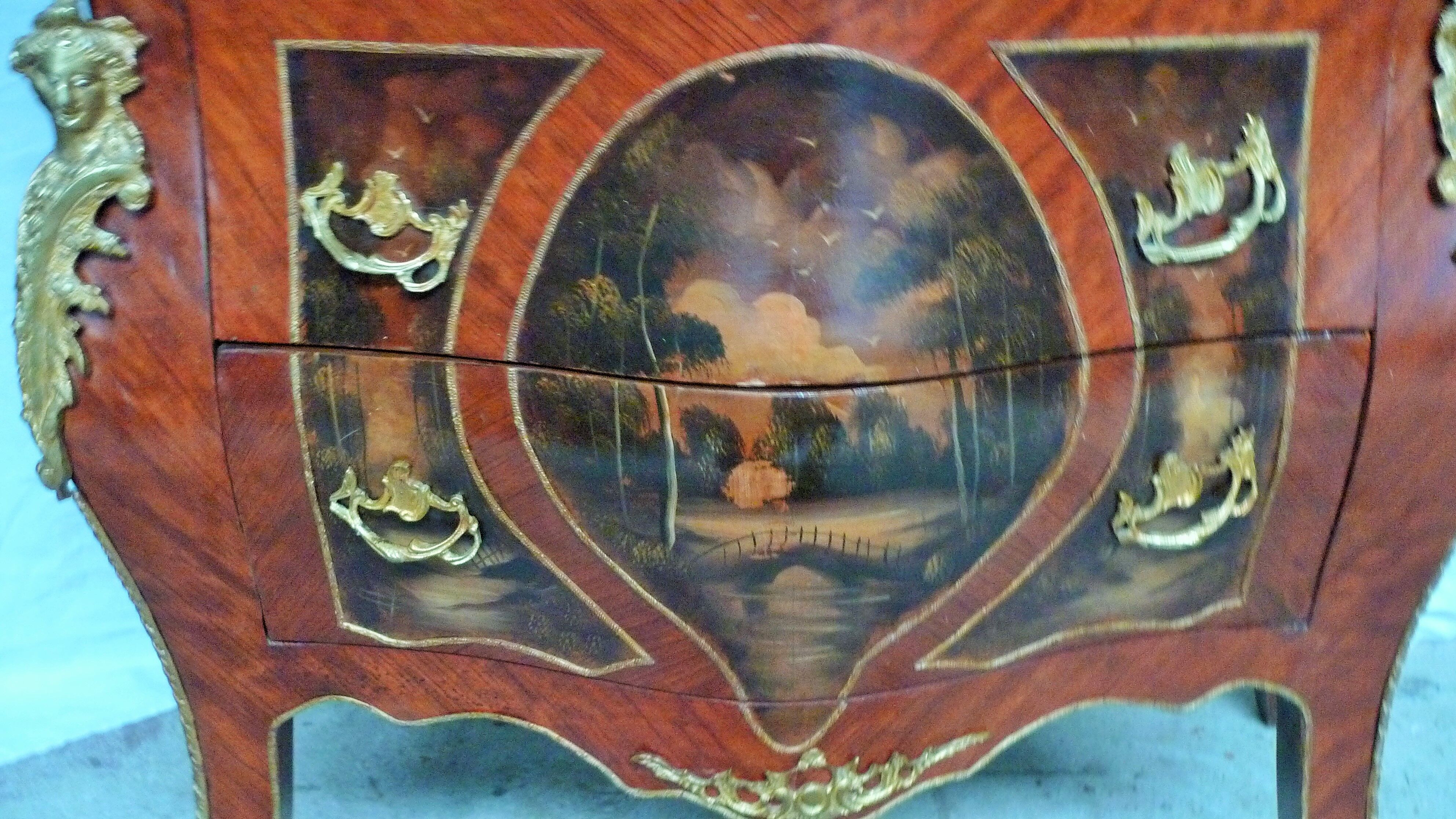 Louis XV-style baroque dresser