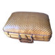 Vintage bamboo suitcase