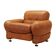 Leather armchair, Italian design, 1970s, production: Italy