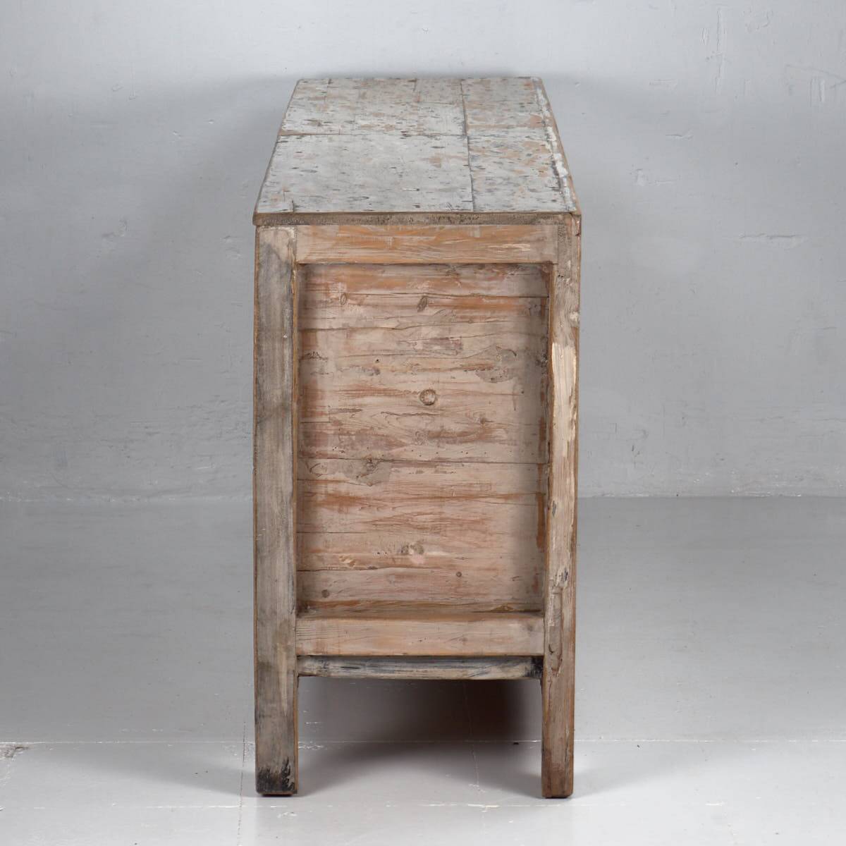 Antique white solid wood sideboard (circa 1920)