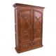Double-leaf wardrobe, France, circa 1820. After renovation