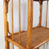 Shelf in rattan