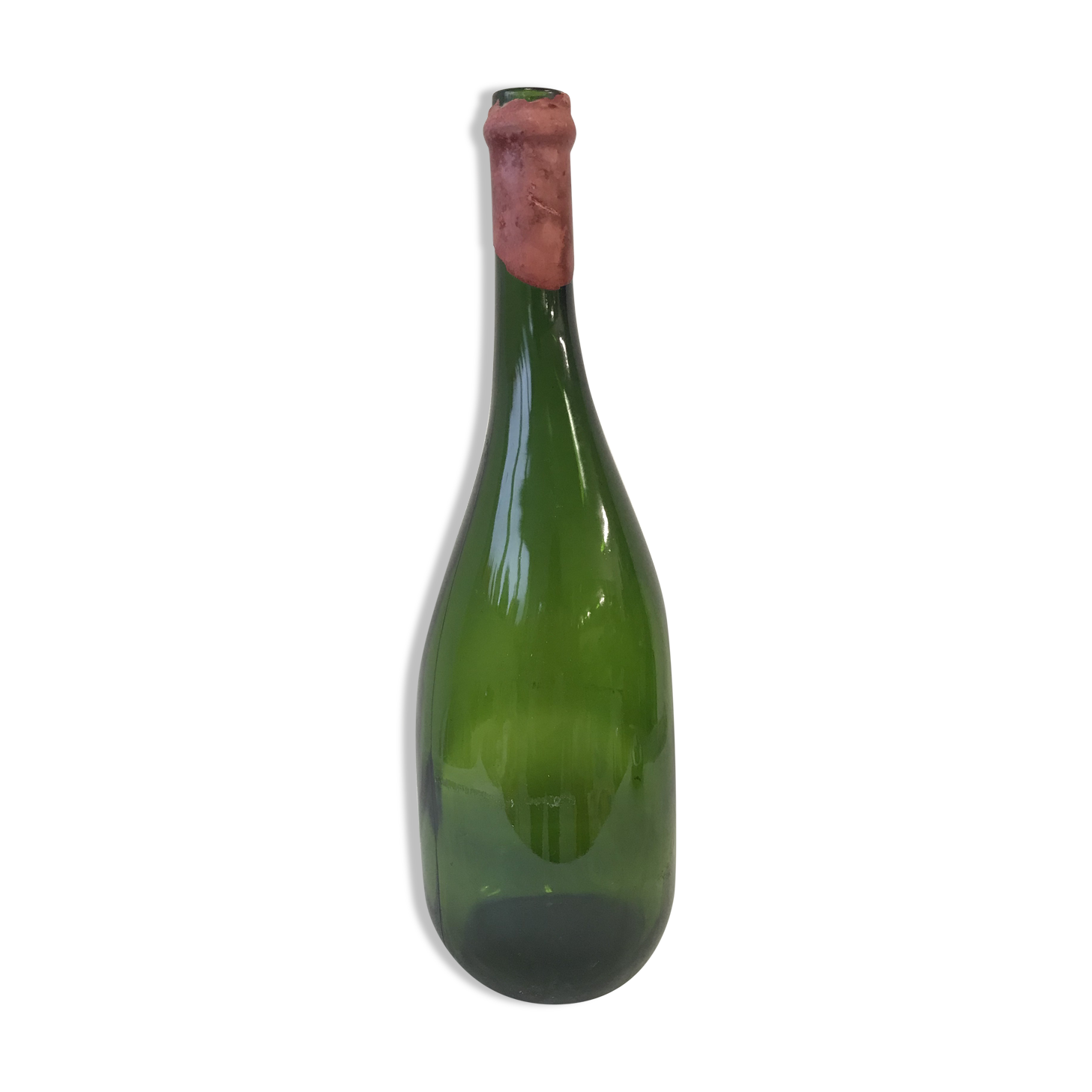 Great and ancient glass bottle