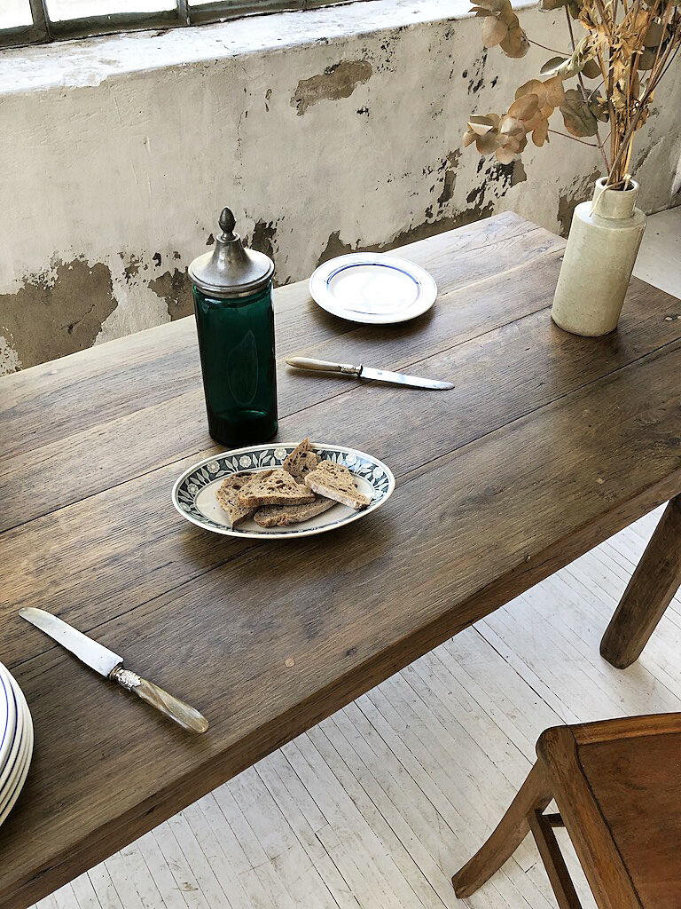 Ravier ceramic flowered Creil and Montereau