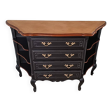 Louis XV style chest of drawers / console