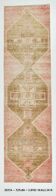 3x10 Vintage Runner Rug, 86x325Cm