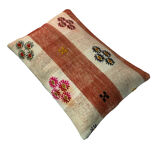 Vintage turkish handmade cushion cover , 30 x 50 cm