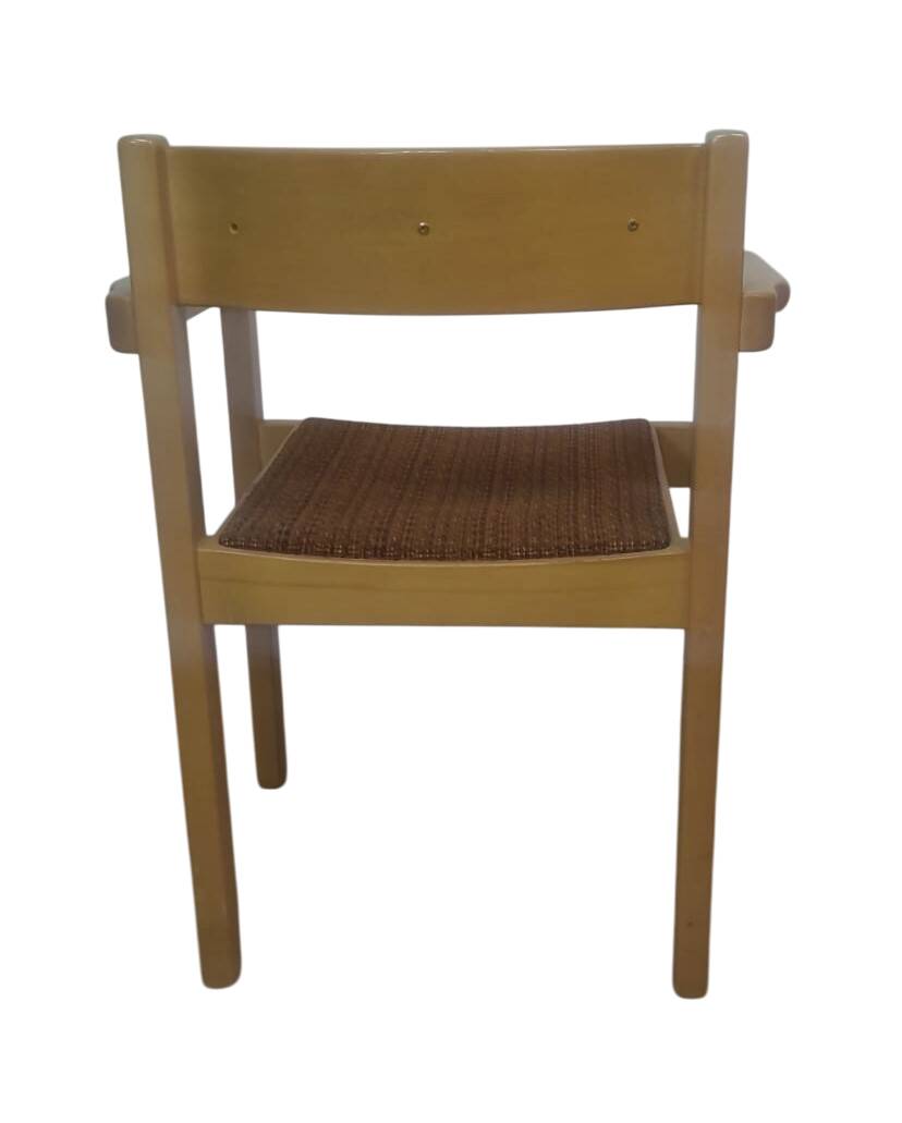 Vintage Scandinavian chair in solid wood - Balzar Beskow - Sweden, 1960s