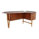 Danish boomerang desk by Peter Løvig Nielsen for Hedensted Møbelfabrik
