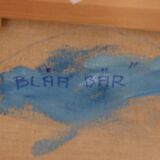 Swedish Oil on Canvas – “Blue Berries” by Martin Kallerup