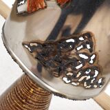 Brutalist ceramic lamp from Accolay