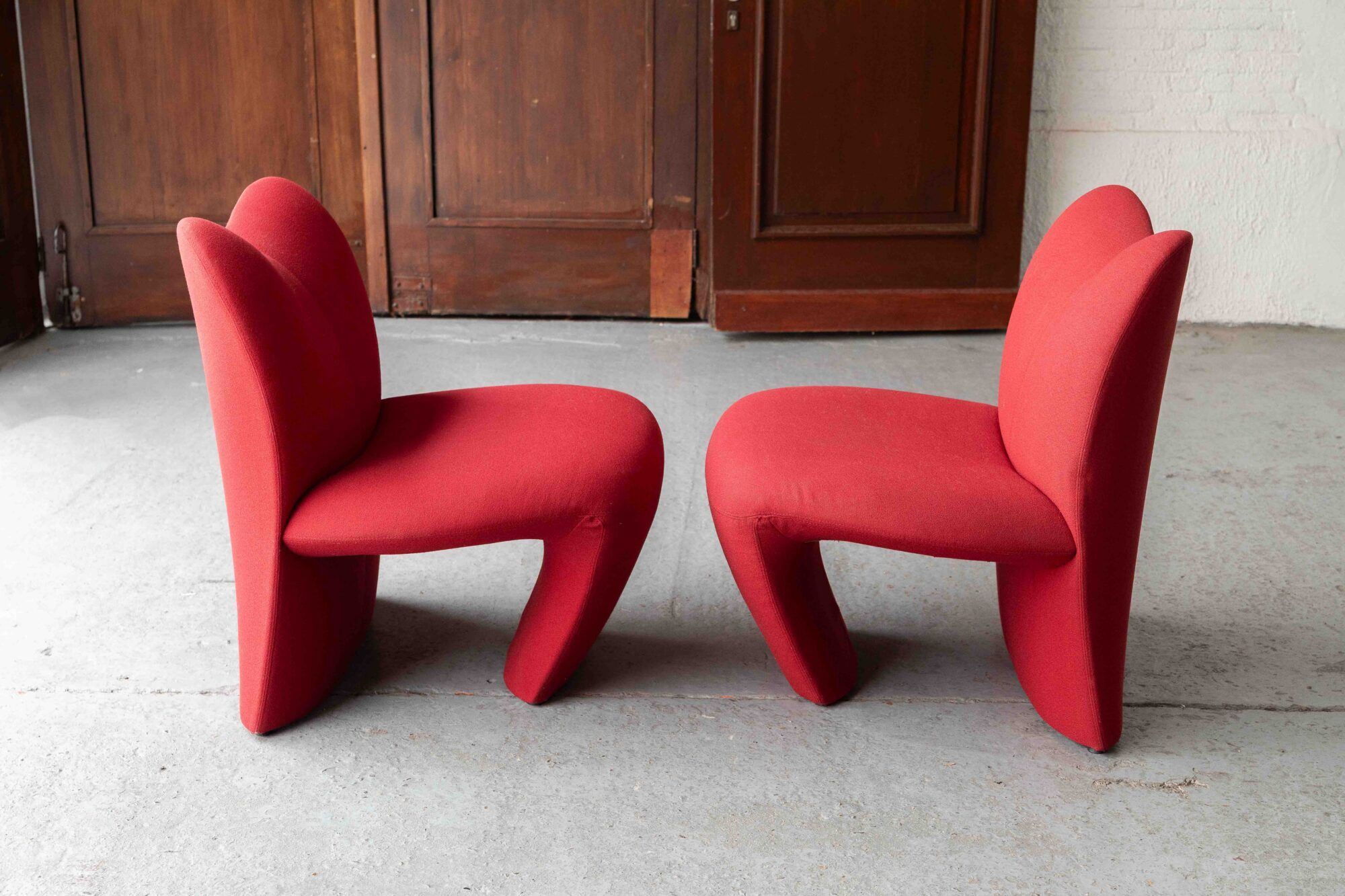 Ensemble de 2 fauteuils lounge « Multipla » de Jane Dillon et Peter Wheeler