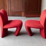 Ensemble de 2 fauteuils lounge « Multipla » de Jane Dillon et Peter Wheeler