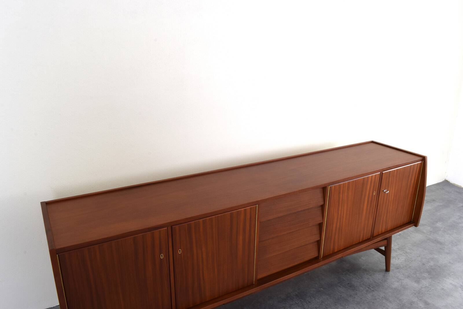 Mid-Century Danish Teak Sideboard, 1960s.