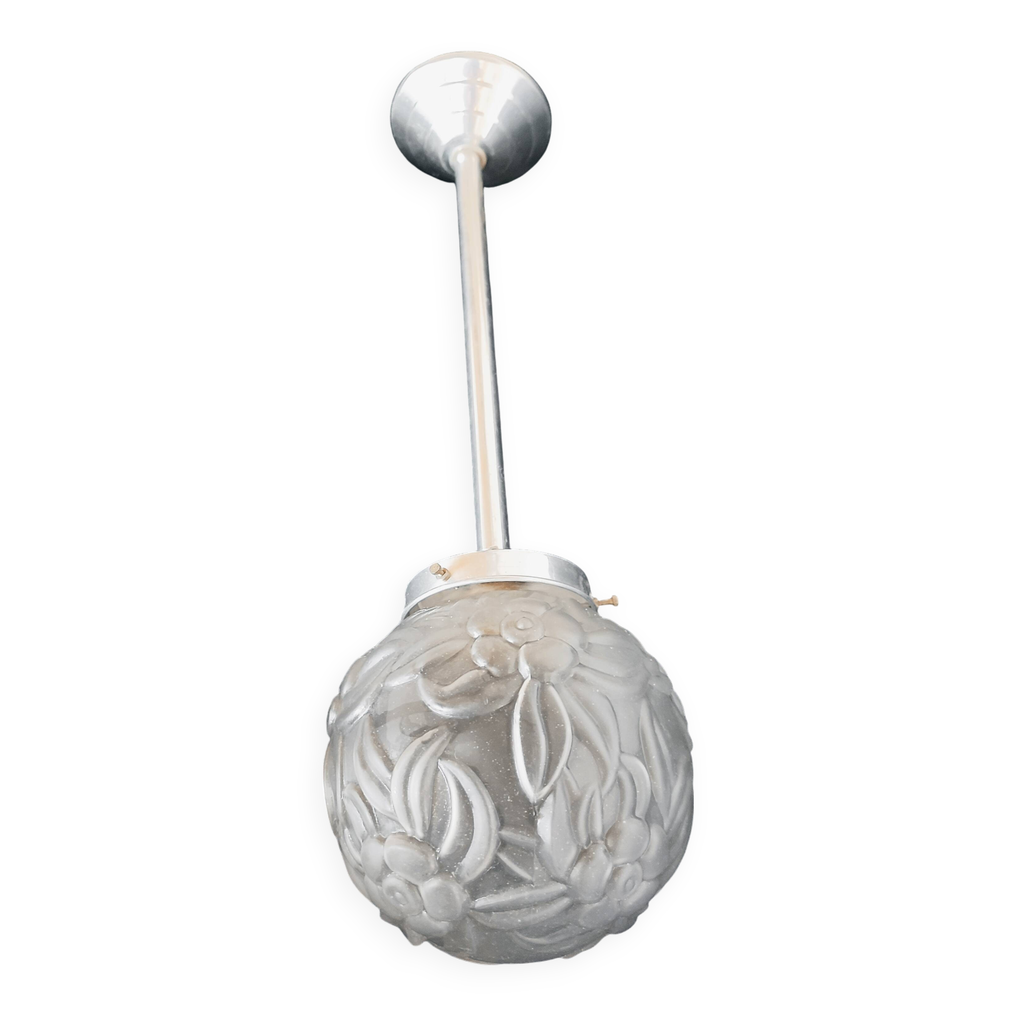 Art Deco ball pendant light