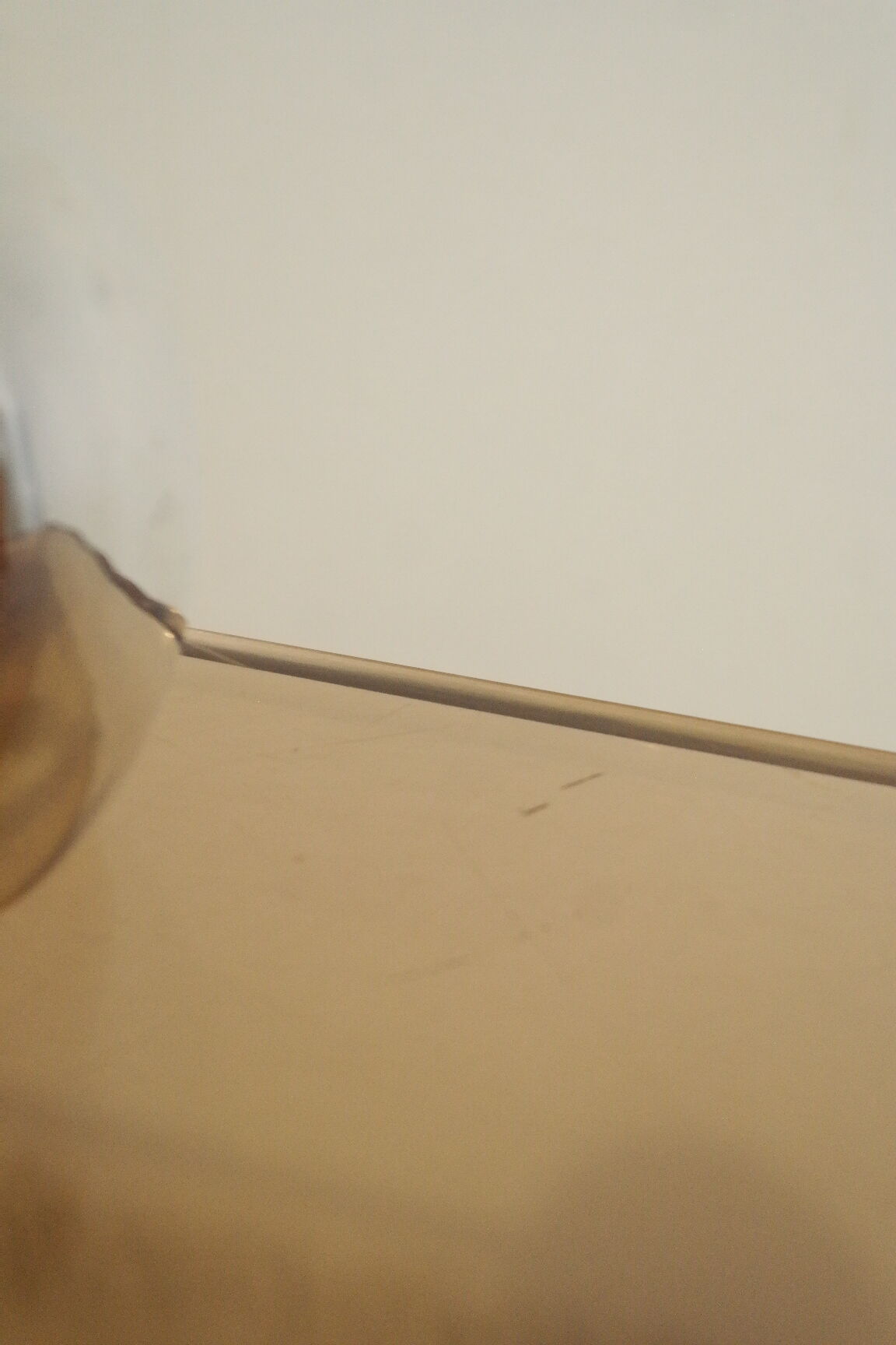 Vintage plexiglas coffee table by Michel Dumas