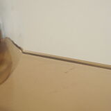 Vintage plexiglas coffee table by Michel Dumas