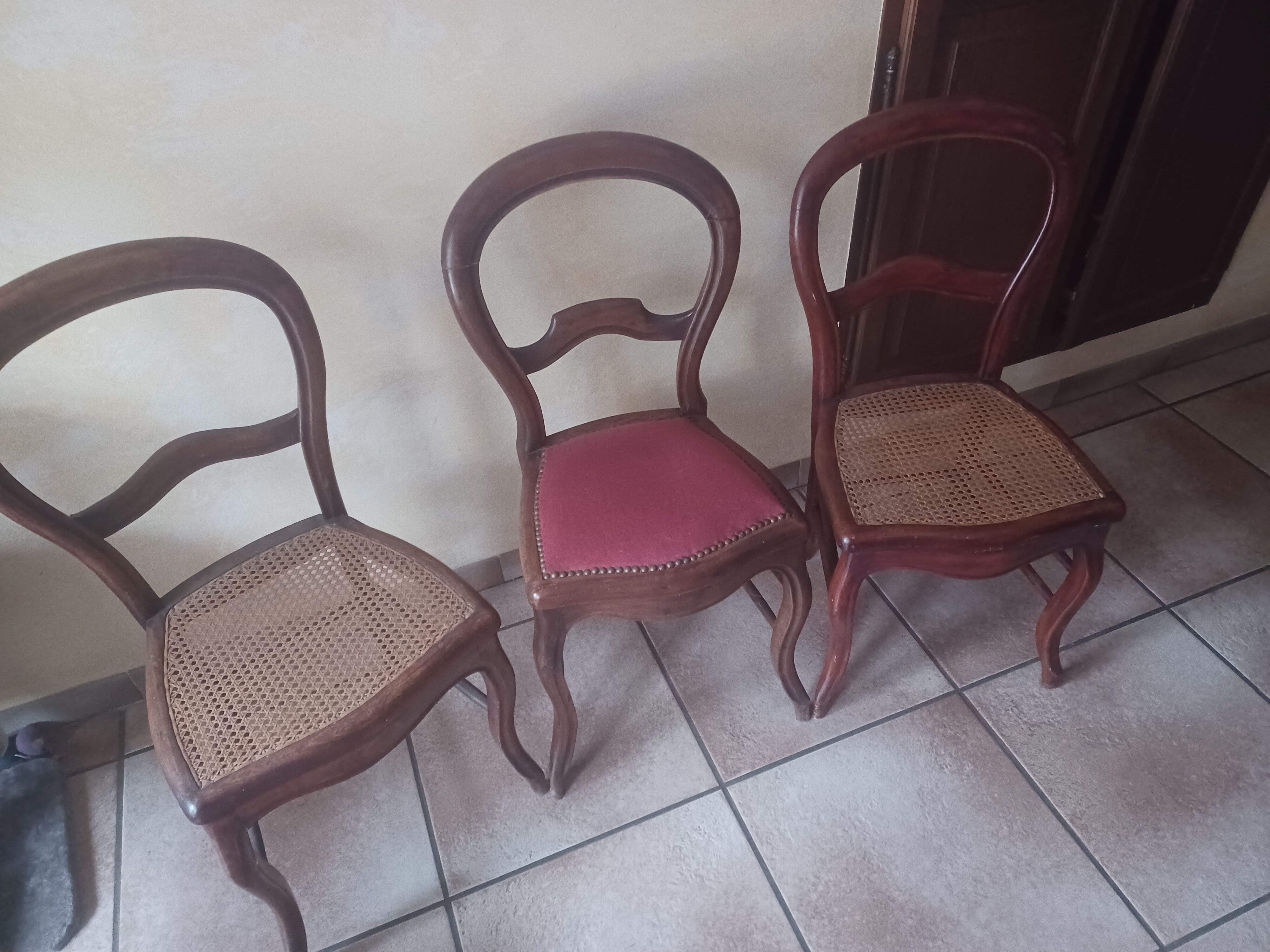 Louis Philippe style chairs