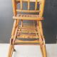 Chaise haute bébé transformable vintage