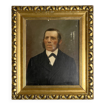 Portrait, 19th-Century, Oil on Canvas