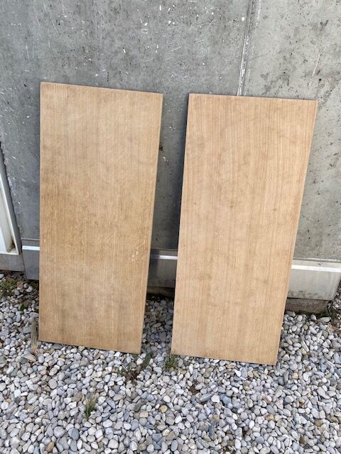 Sanded farm table extensions 260 cm