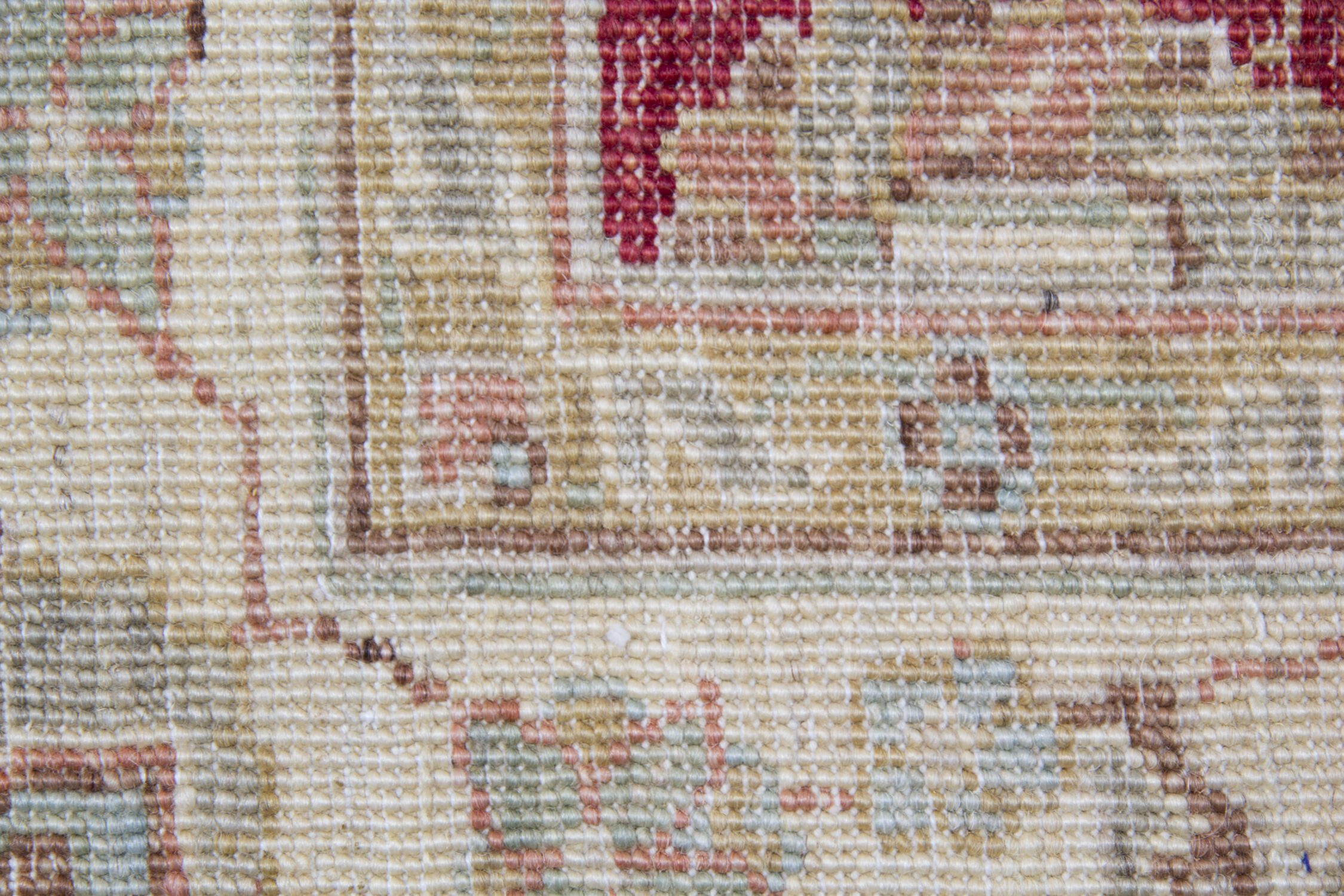 Traditional Red Wool Rug Ziegler Carpet- 144x190cm