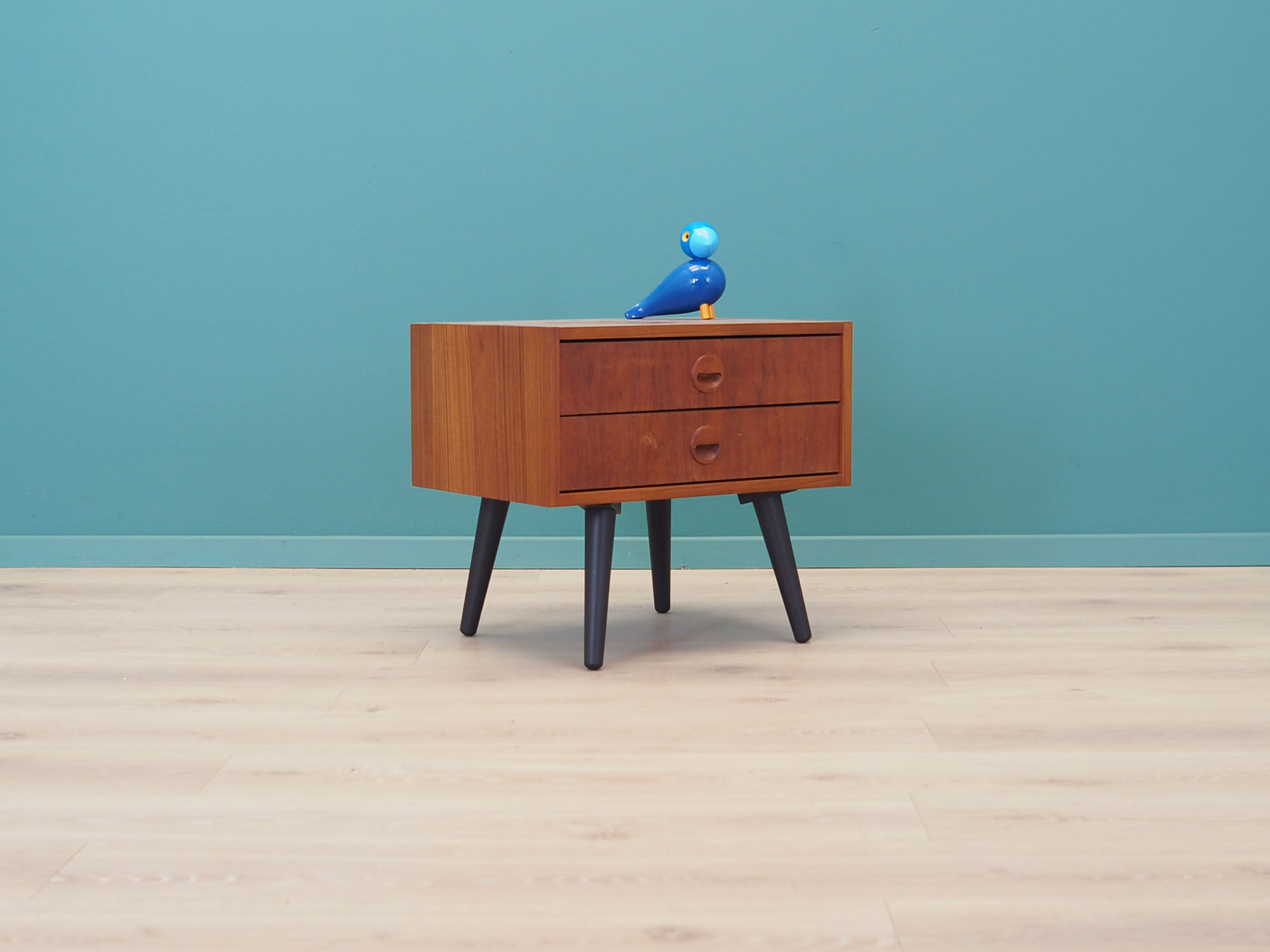 Teak bedside tables, 70s, Danish design, made in Denmark