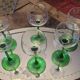 Glasses of white wine from Alsace
